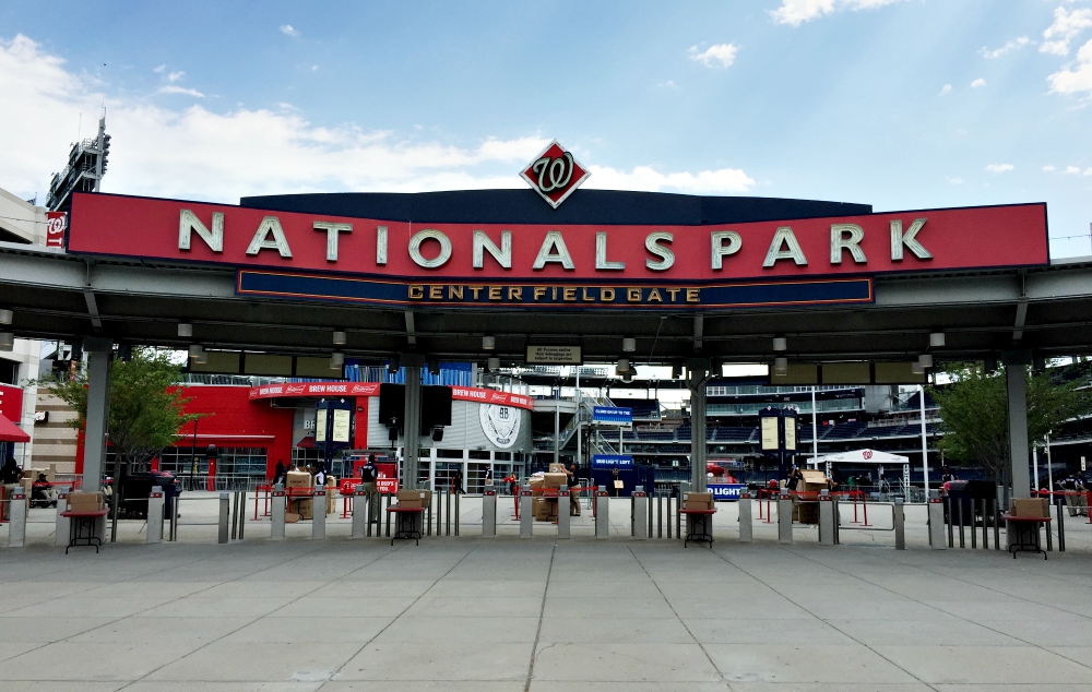 Centerfield Gate at Nationals Park in Washington, D.C. (Wikimedia Commons/Famartin)