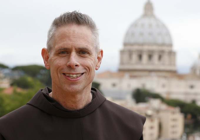 U.S. Franciscan Fr. Michael Perry, pictured in Rome May 23, 2013. (CNS photo/Paul Haring) 