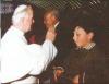 Photo believed to be of young Raul with Pope John Paul II. Raul believes his father, Marcial Maciel Degollado, founder of the Legionariesof Christ, took the photo.