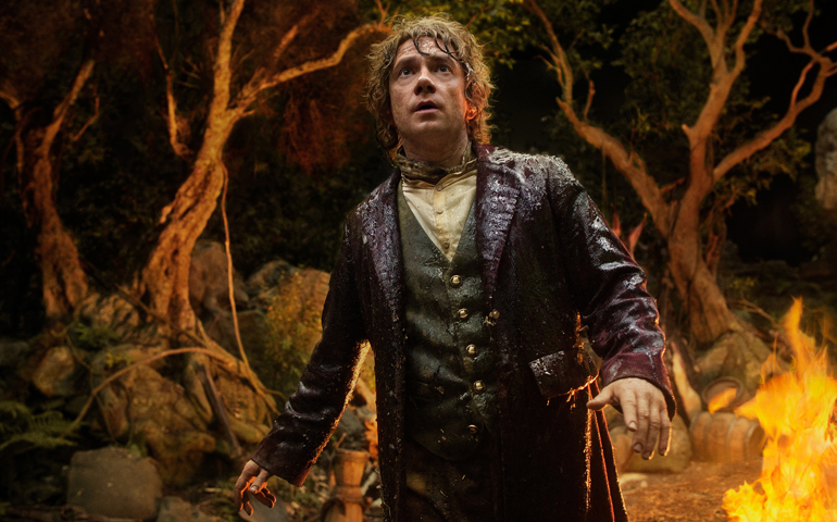 Martin Freeman stars in "The Hobbit: An Unexpected Journey." (CNS/Warner Bros.)