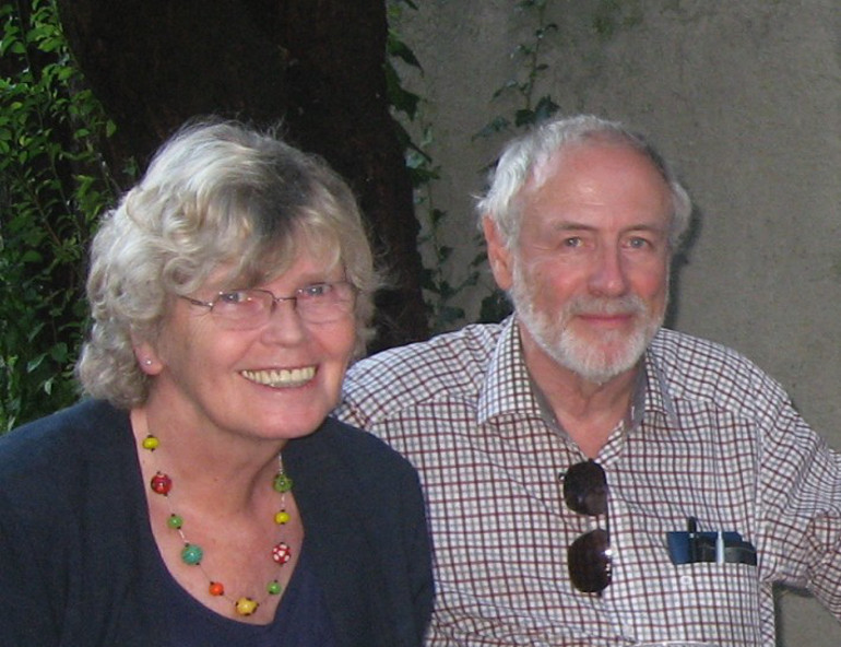 Martha Heizer and husband Gert Heizer (Courtesy of Bernie Aurin)