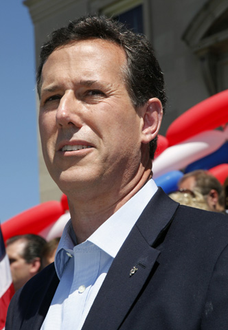 CEO of EchoLight Studios Rick Santorum in June 2011 (CNS/Reuters/Jason Cohn) 