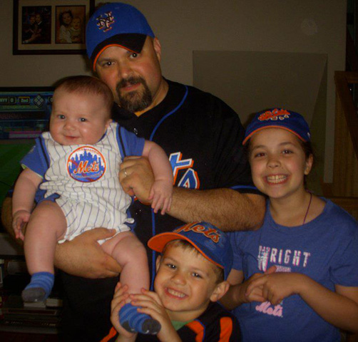 Bill Spadaro with his children, Kaitlyn, Dylan and Ryan
