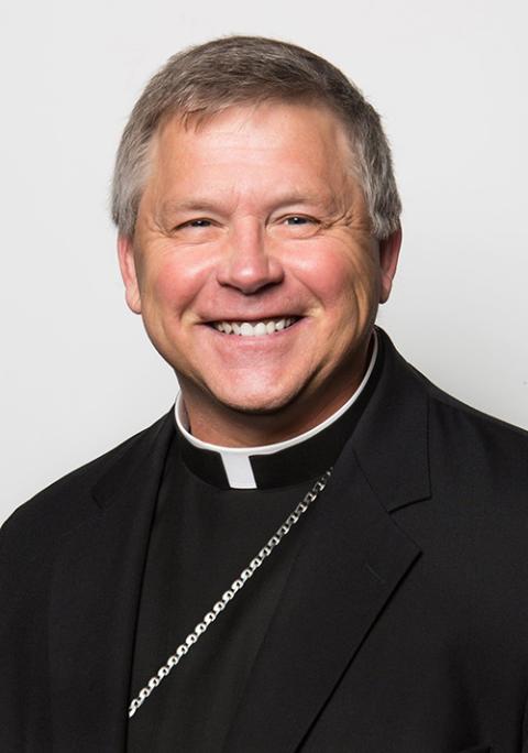 Bishop Richard Stika is pictured in a 2015 photo. (CNS/Courtesy of Diocese of Knoxville)