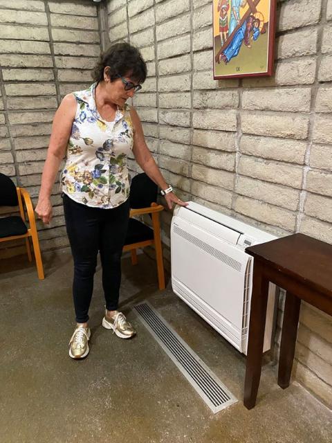 Janet Lane, chair of the St. Martin’s Buildings and Grounds Committee, said the committee asked for members’ feedback on the 12 air handler units before installing them in the worships space, a move that helped build consensus. 