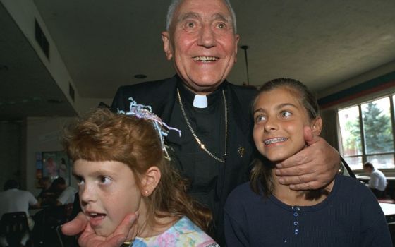 Argentine Cardinal Eduardo Pironio, former head of the Vatican congregation for religious and council for the laity, is pictured in a photo from 1998, the year he died. Pope Francis on Feb. 18 declared him to be "venerable."  (CNS/Michael Edrington)