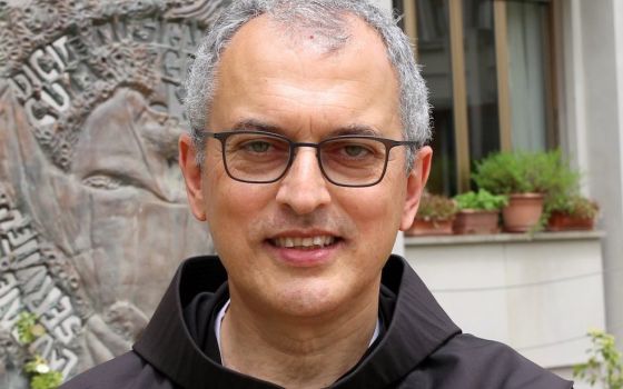 The Order of Friars Minor, commonly known as the Franciscans, elected Fr. Massimo Fusarelli, 58, to be minister general of the order. He is pictured in an undated photo. (CNS photo/courtesy Order of Friars Minor)