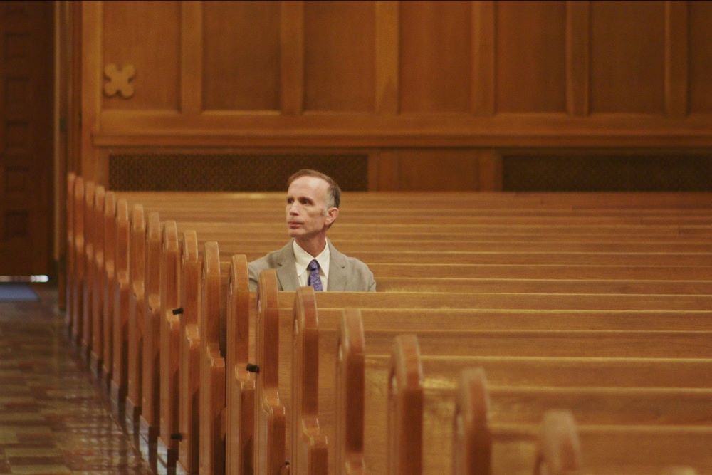 Michael Sandridge in "Procession" (Courtesy of Netflix)