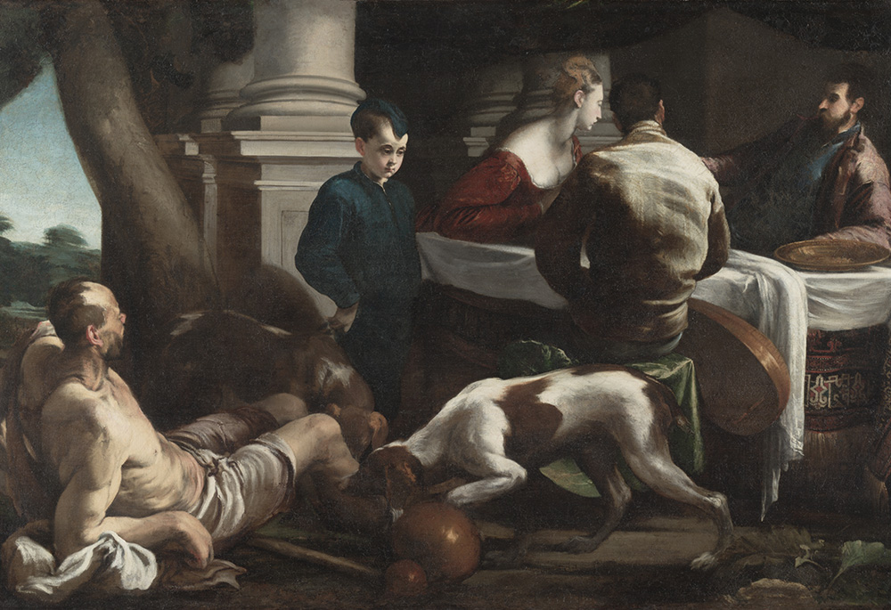 "Lazarus and the Rich Man," oil painting by Jacopo Bassano, circa 1550 (Cleveland Museum of Art) "Lazarus and the Rich Man," oil painting by Jacopo Bassano, circa 1550 (Cleveland Museum of Art)