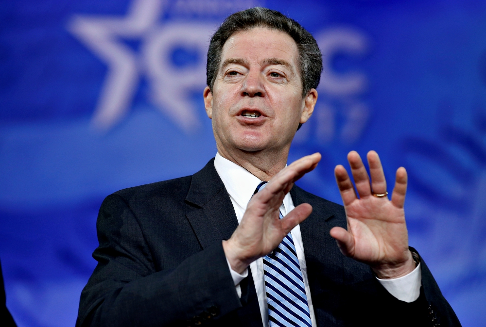 Gov. Sam Brownback of Kansas (CNS/Reuters/Joshua Roberts)