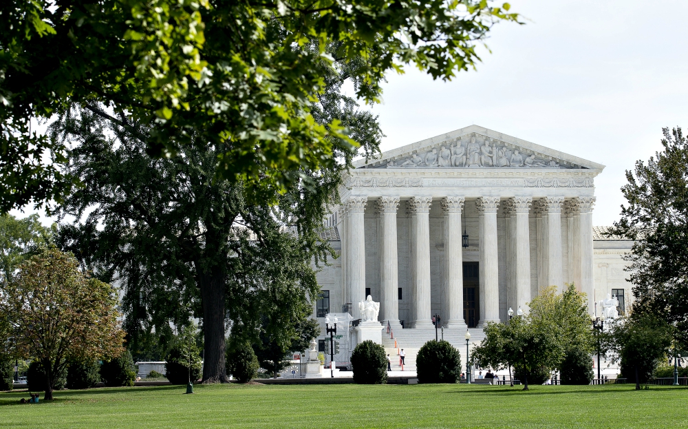 The U.S. Supreme Court in Washington is seen Sept. 26. (CNS/Tyler Orsburn)