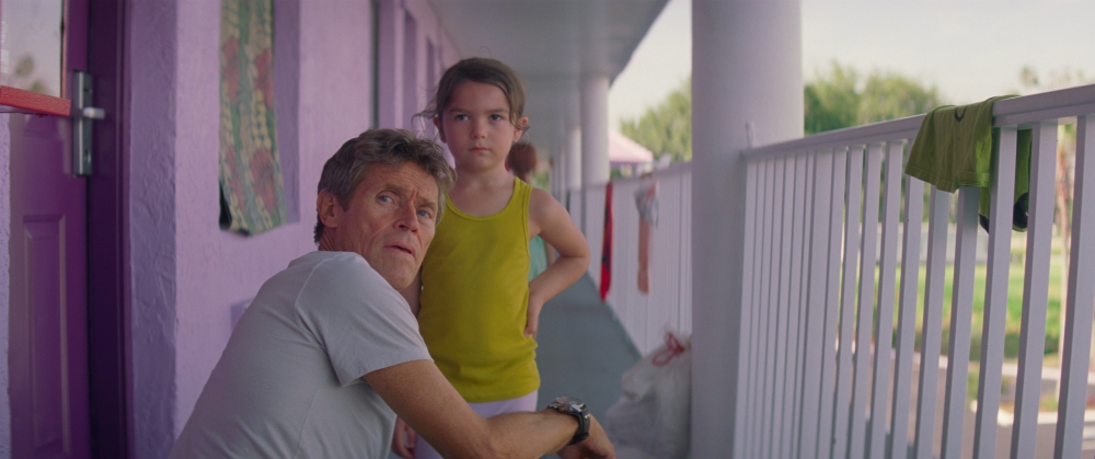 Willem Dafoe and Brooklynn Prince in "The Florida Project" (CNS/A24)
