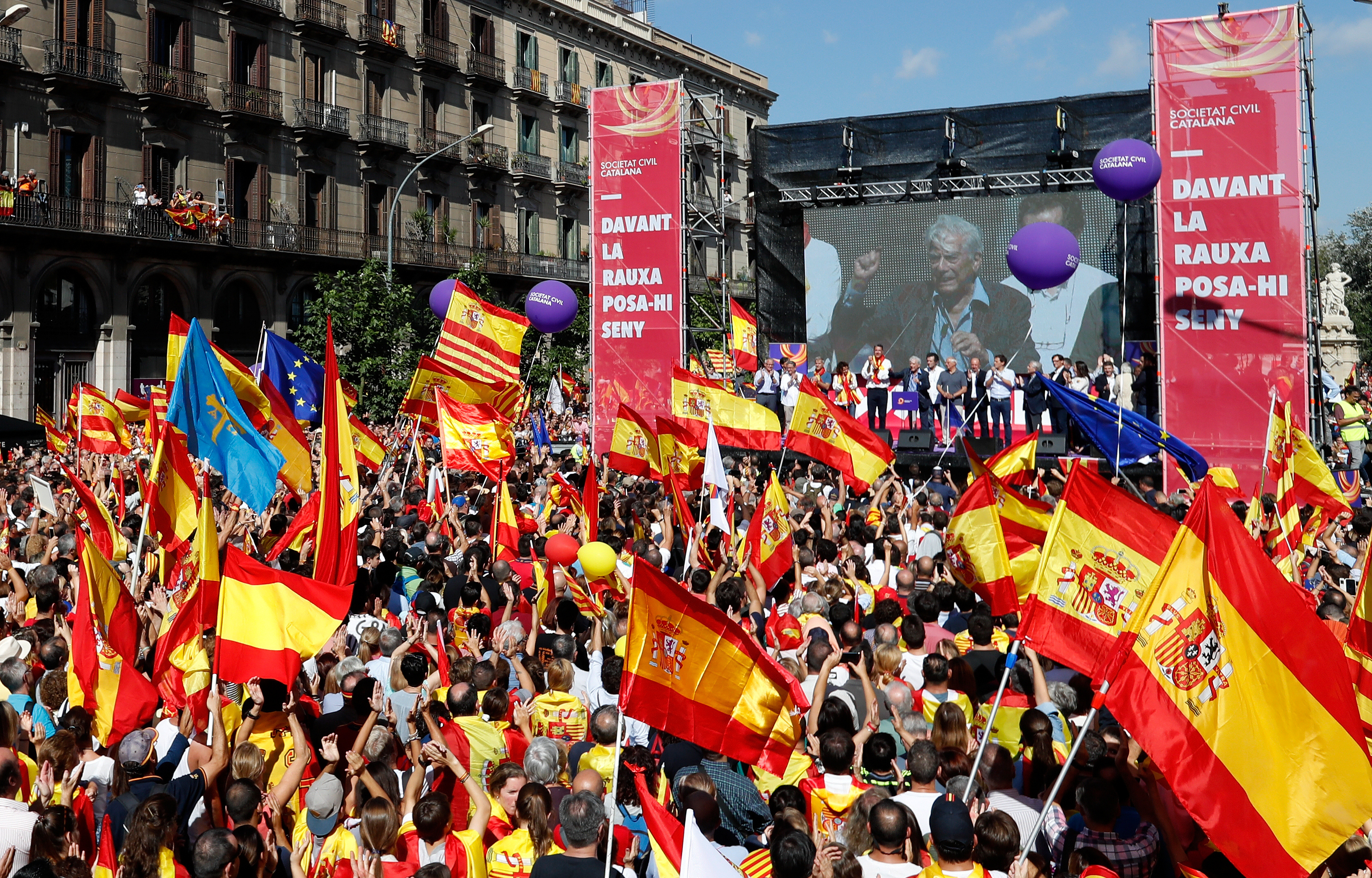 Catalonia Vs Spain - Independence Stock Photo - Image of republic,  scissors: 130107124