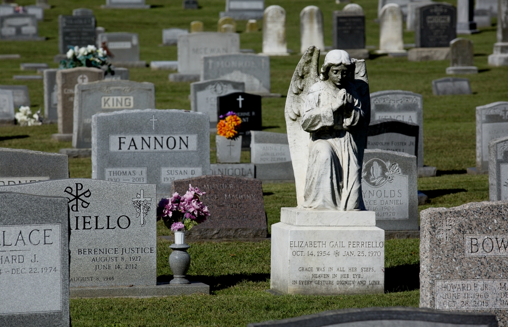 St. Mary Parish's cemetery in Alexandria, Virginia (CNS/Tyler Orsburn)