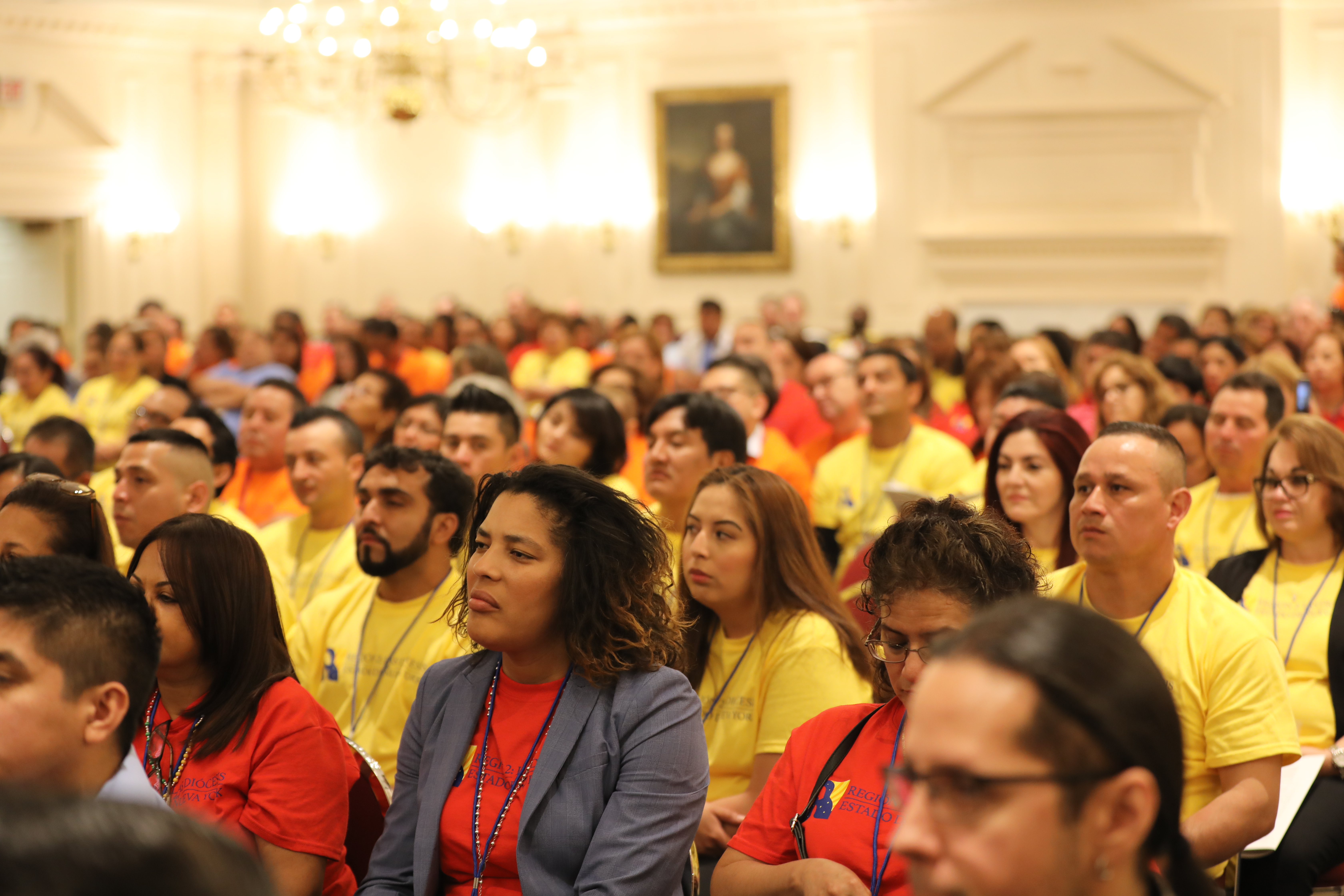 Representatives gather June 23 during the Region II encuentro held June 22-24 in Albany, New York. (CNS/AGC Media/Courtesy of Cesar Gonzalez) Representatives gather June 23 during the Region II encuentro held June 22-24 in Albany, New York. (CNS/AGC Media/Courtesy of Cesar Gonzalez)