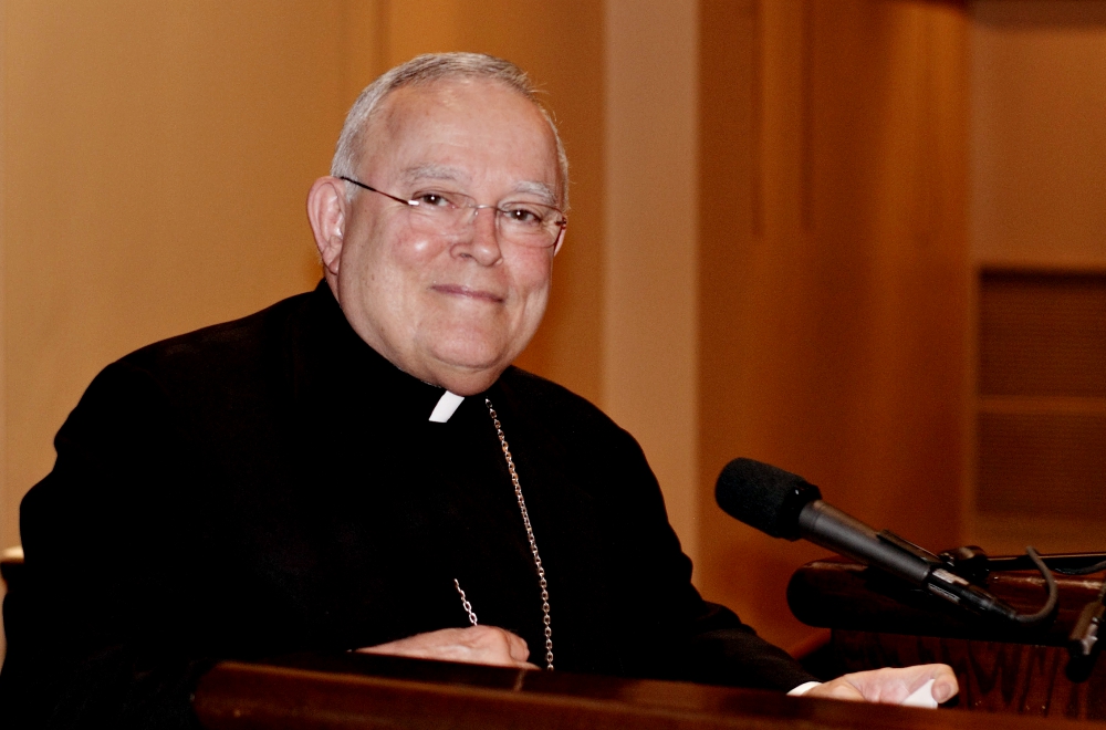 Philadelphia Archbishop Charles Chaput delivers an address at the Pontifical College Josephinum in Columbus, Ohio, March 27. (CNS/Courtesy of Pontifical College Josephinum) Philadelphia Archbishop Charles Chaput delivers an address at the Pontifical College Josephinum in Columbus, Ohio, March 27. (CNS/Courtesy of Pontifical College Josephinum)