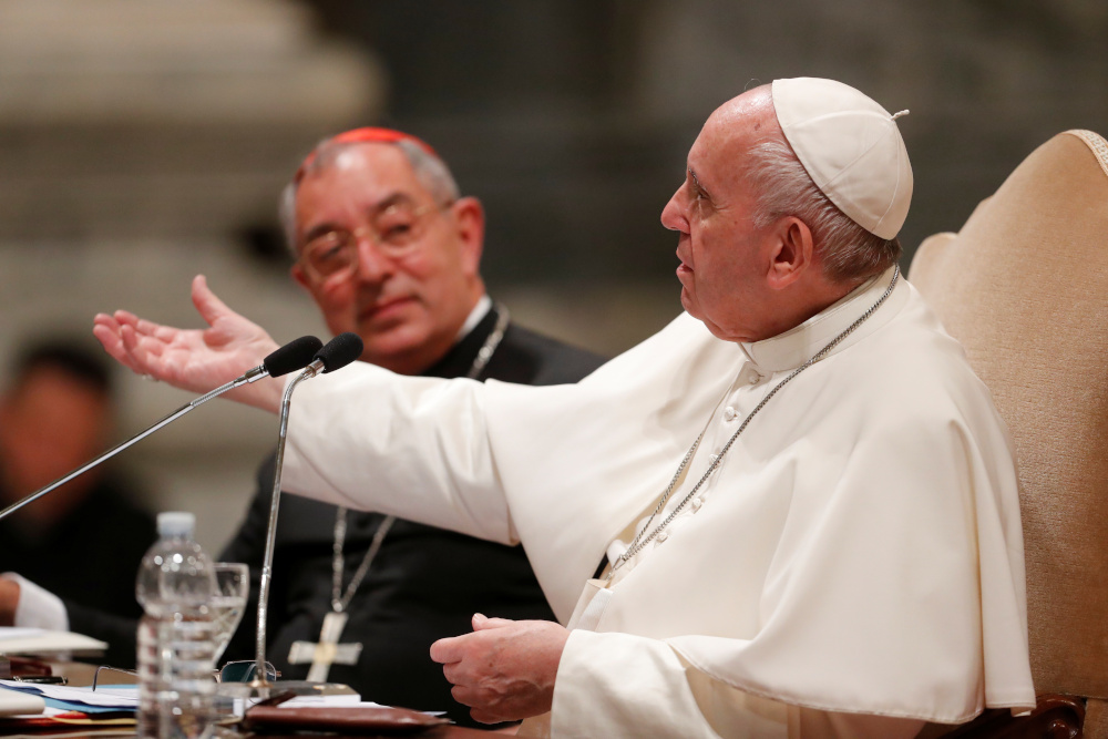 Pope: Without Holy Spirit, dioceses can become worldly | National Catholic Reporter