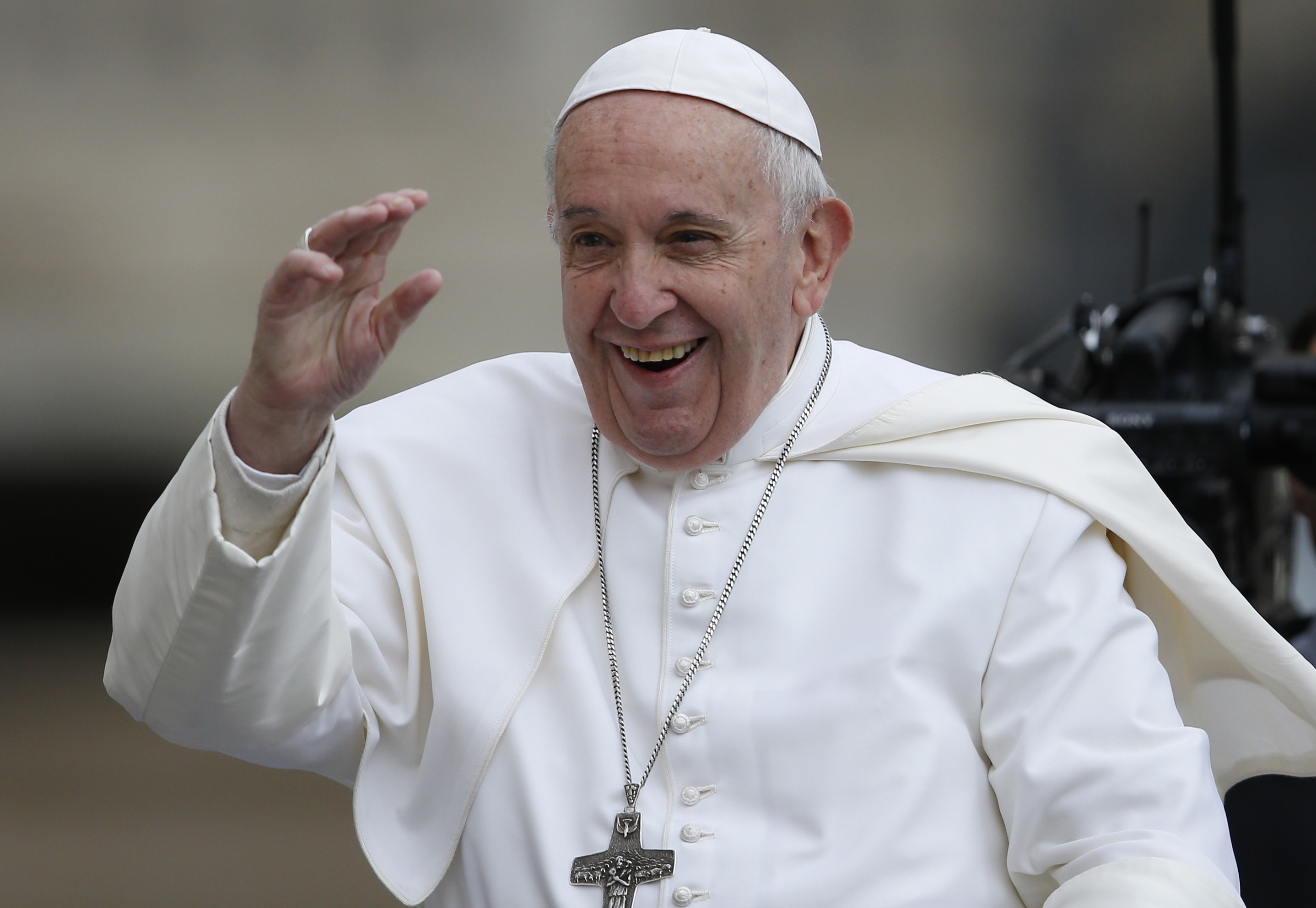 Jesus is always ready to help free people evil, pope says | National Catholic Reporter
