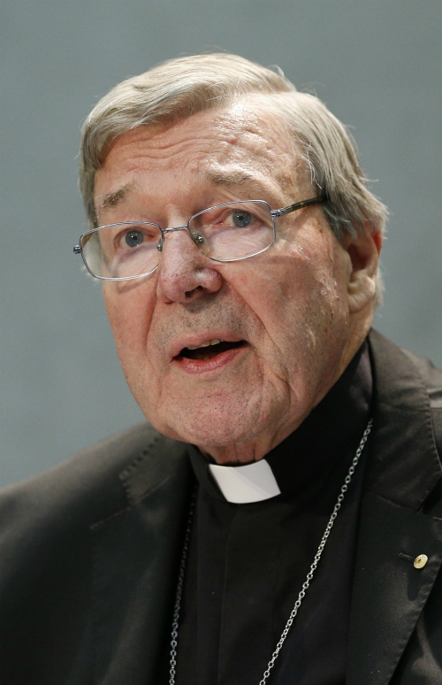 Cardinal George Pell in 2017 (CNS/Paul Haring)