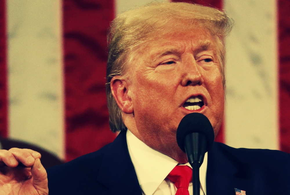 President Donald Trump delivers his State of the Union address Feb. 4 at the Capitol in Washington. (CNS/Leah Mills, pool via Reuters) President Donald Trump delivers his State of the Union address Feb. 4 at the Capitol in Washington. (CNS/Leah Mills, pool via Reuters)