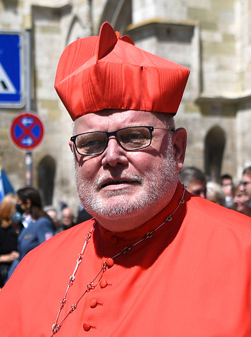 Cardinal Reinhard Marx of Munich and Freising, Germany, in July (CNS/Reuters/Andreas Gebert)
