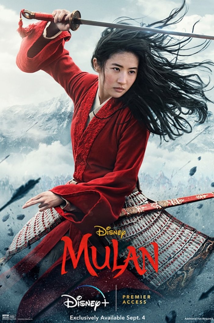 Yifei Liu stars in the title role in "Mulan." (CNS/Disney)