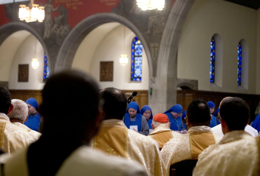 Then-Cardinal Theodore McCarrick celebrates Mass Nov. 1, 2017, at Holy Comforter-St. Cyprian Catholic Church in Washington. (CNS/Tyler Orsburn) Then-Cardinal Theodore McCarrick celebrates Mass Nov. 1, 2017, at Holy Comforter-St. Cyprian Catholic Church in Washington. (CNS/Tyler Orsburn)