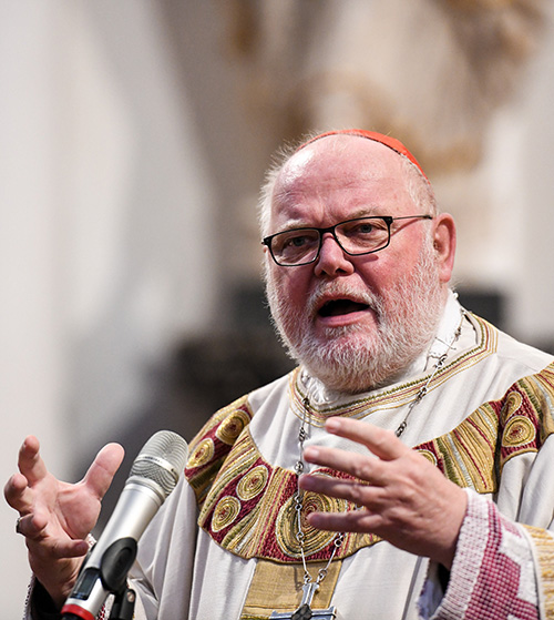 German Cardinal Reinhard Marx of Munich and Freising (CNS/KNA/Julia Steinbrecht)