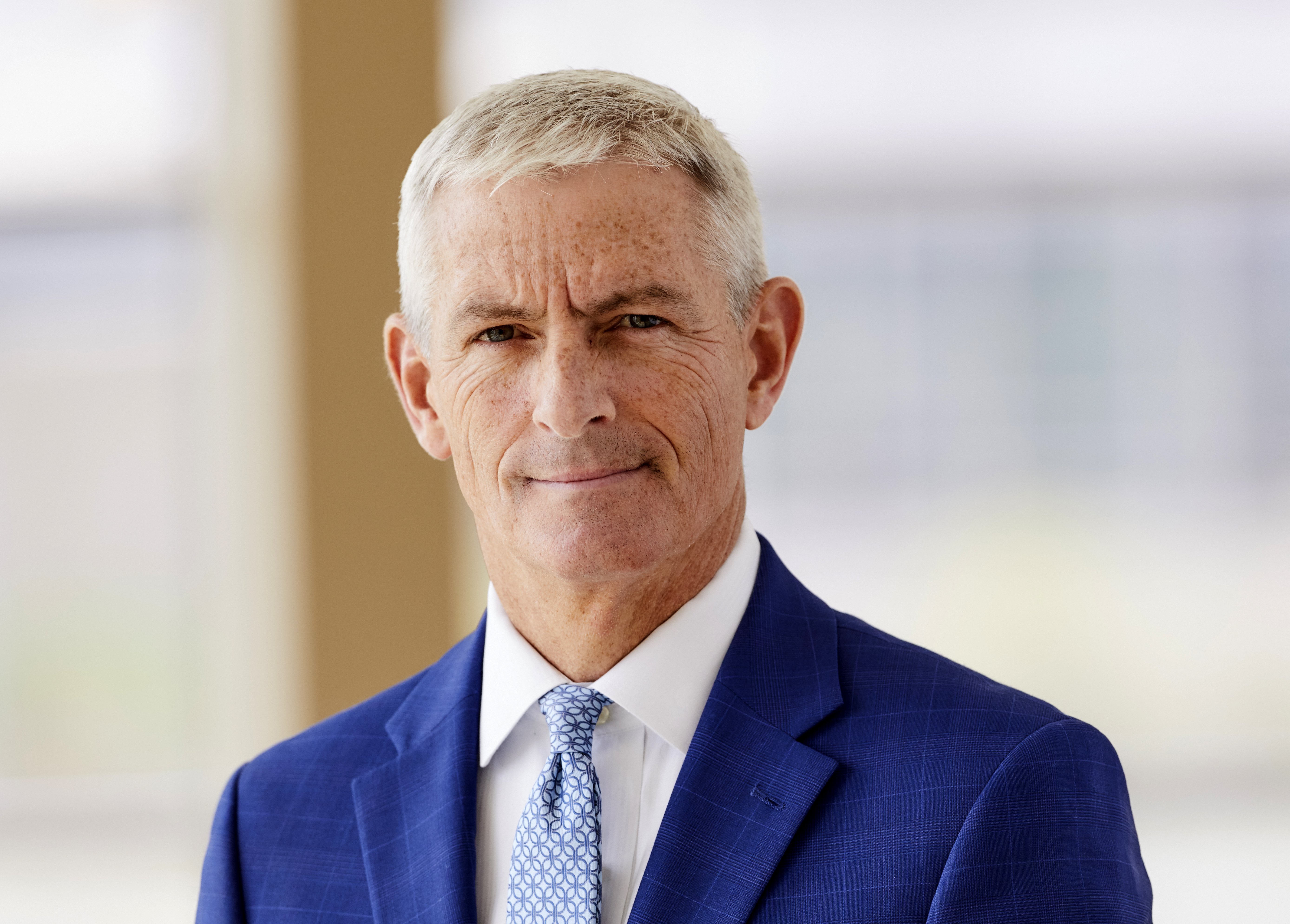 Mike Lovell, president of Marquette University in Milwaukee, is pictured in an undated photo. Lovell is one of two vaccinated presidents of Jesuit universities who tested positive for COVID-19 and are urging school communities to get vaccinated. (CNS phot