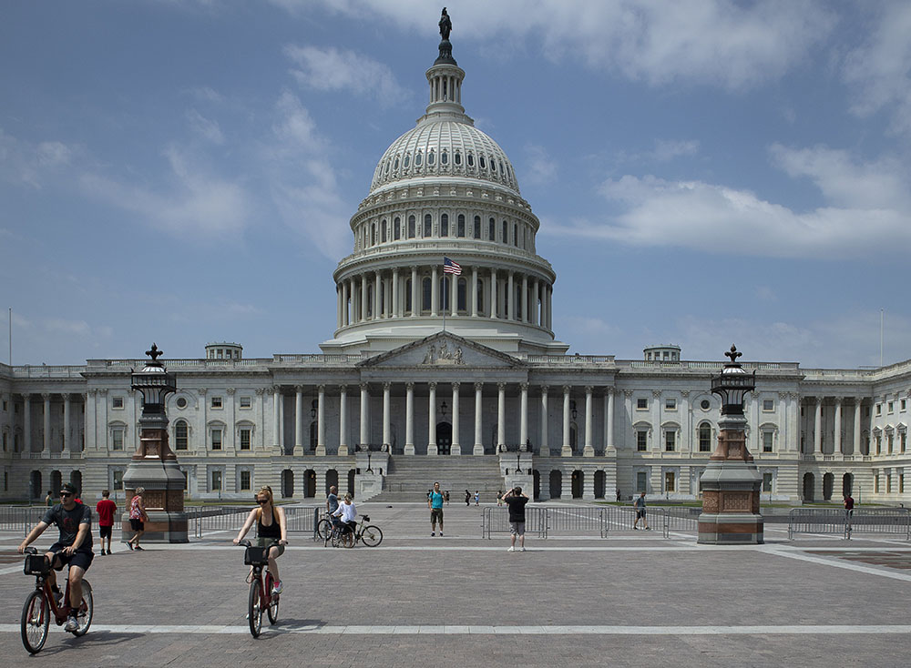 The U.S. Capitol is seen in Washington, D.C., July 24. (CNS/Tyler Orsburn)