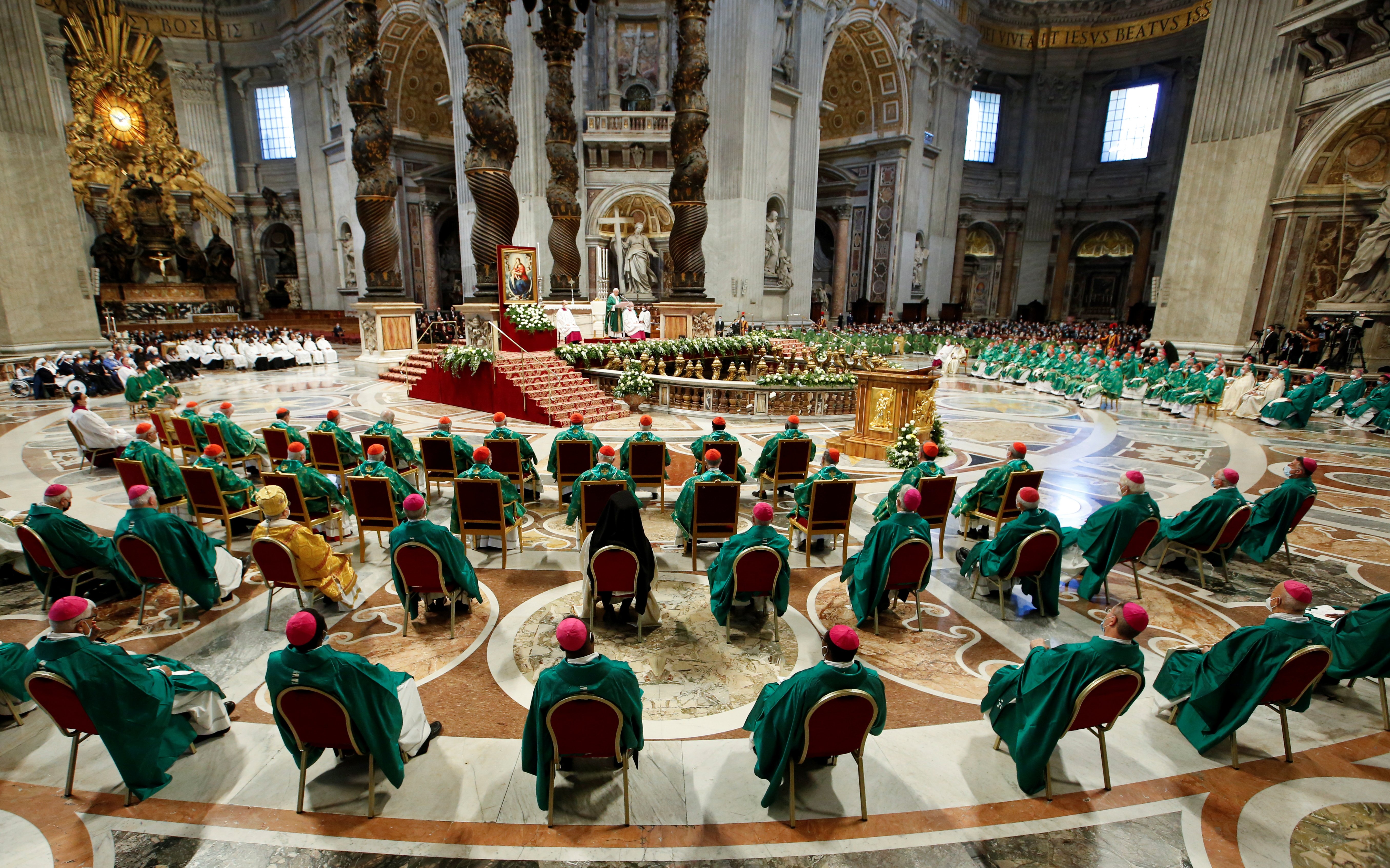 Pope Francis opens synod, church to master the 'art of encounter' | National Catholic Reporter