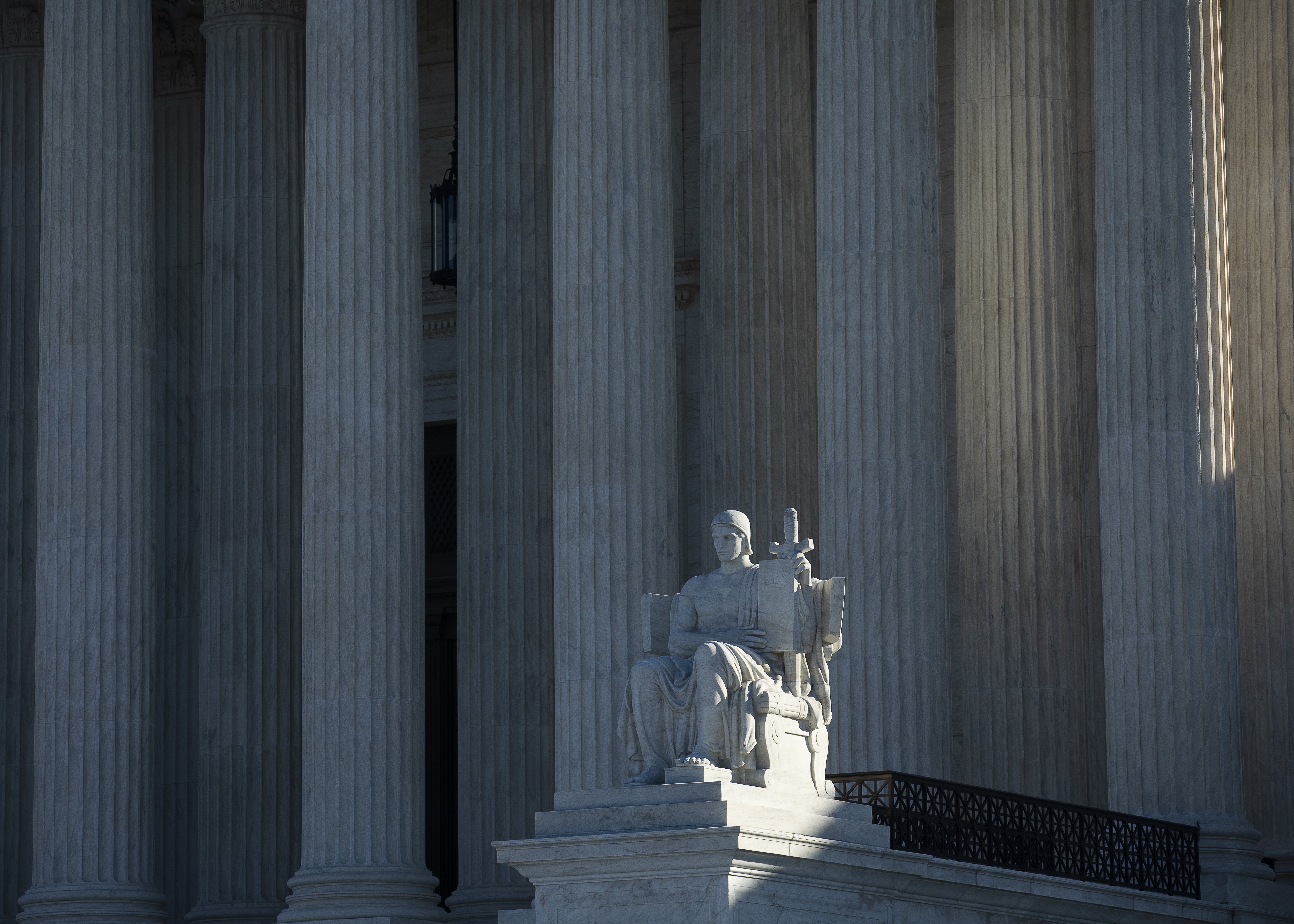 The U.S. Supreme Court is seen in Washington Nov. 1, 2021. (CNS photo/Tyler Orsburn)