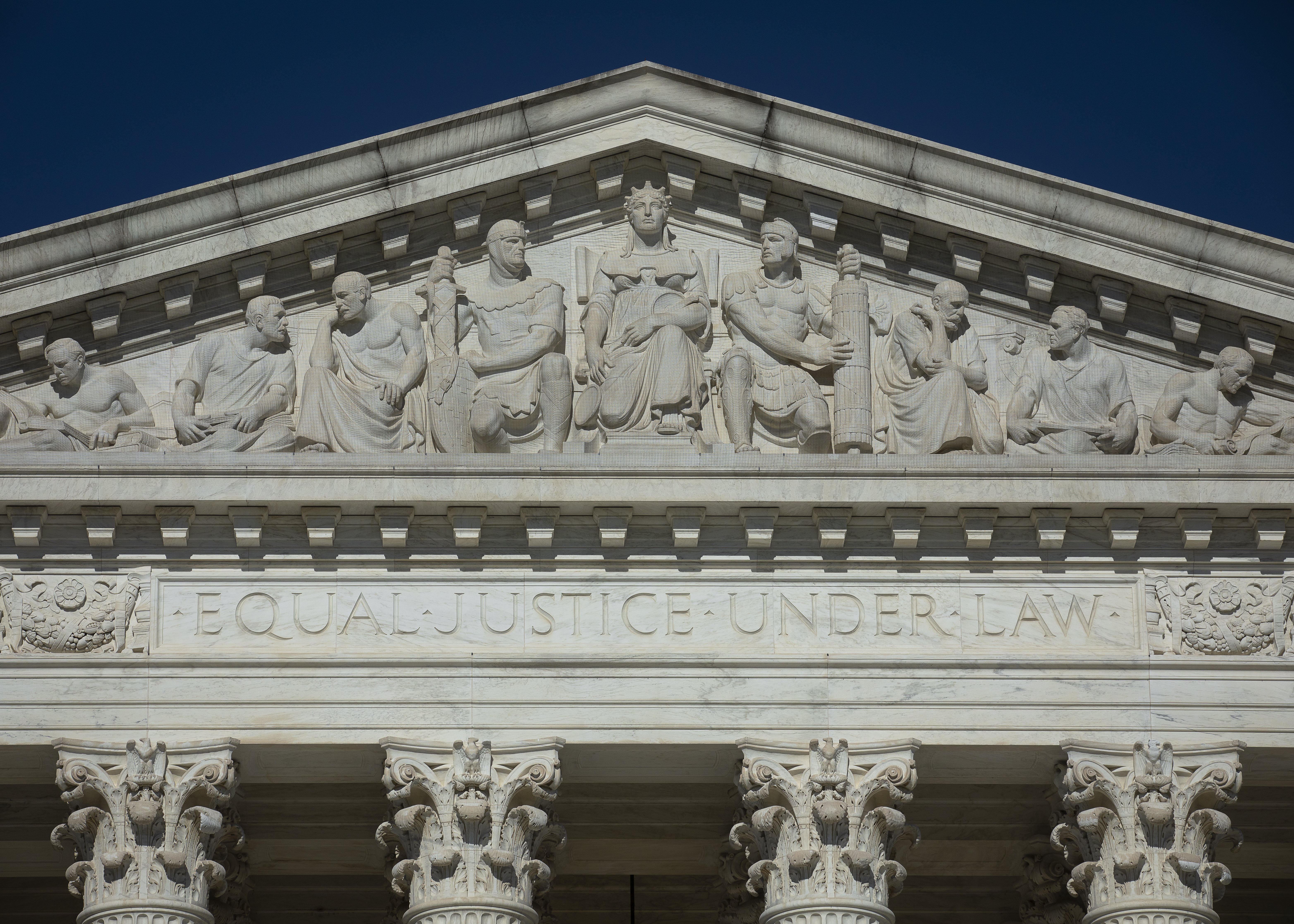 The U.S. Supreme Court in Washington is seen June 24, 2021. (CNS photo/Tyler Orsburn)