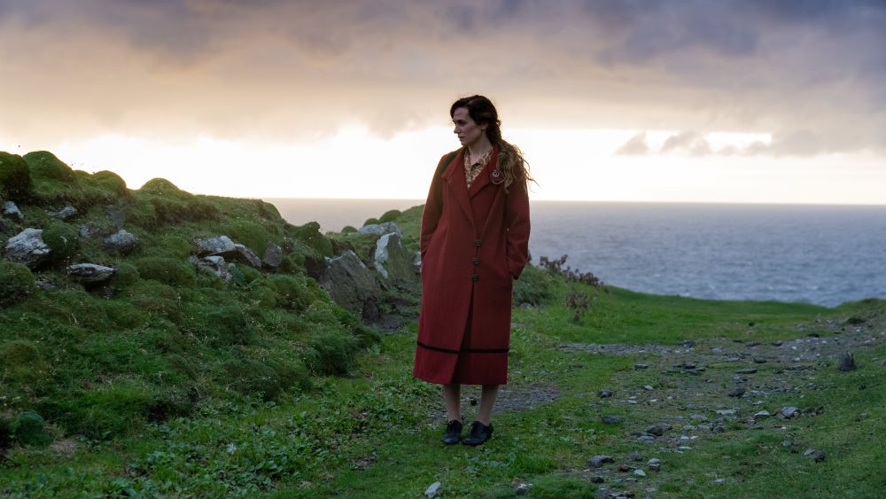 In "The Banshees of Inisherin," Kerry Condon plays Siobhan, who lives with her brother in a house their parents left them on an island off the west coast of Ireland. (Courtesy of Jonathan Hession/Searchlight Pictures)