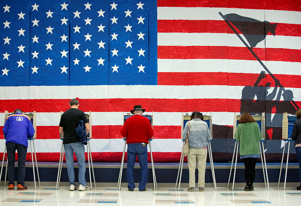 Voters cast their ballots to vote in state and local elections Nov. 5, 2019, at Robious Elementary School in Richmond, Virginia. (CNS/Reuters/Ryan M. Kelly)