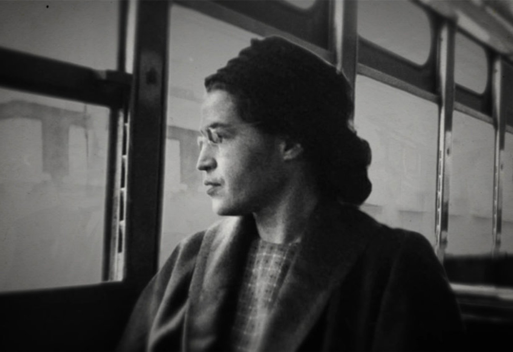 Rosa Parks is pictured in this photo. "The Rebellious Life of Mrs. Rosa Parks" asserts that her refusal to to cede her seat to a white man on a city bus in 1955 was not a spontaneous act, but an intentional choice rooted in two decades of activism. (Courtesy of Peacock)