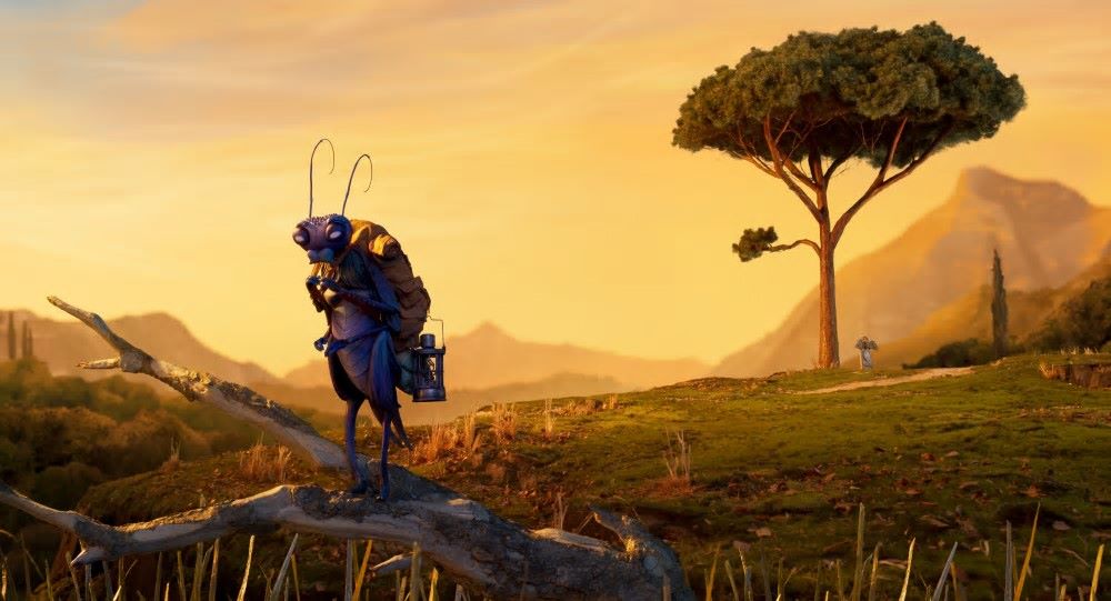 Sebastian J. Cricket (voiced by Ewan McGregor) in "Guillermo del Toro's Pinocchio." (Netflix © 2022)