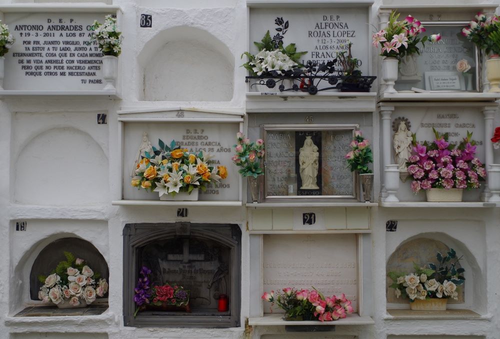 a columbarium 