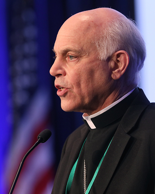 San Francisco Archbishop Salvatore Cordileone speaks during a Nov. 17, 2021, session of the bishops' fall general assembly in Baltimore. (CNS/Bob Roller)