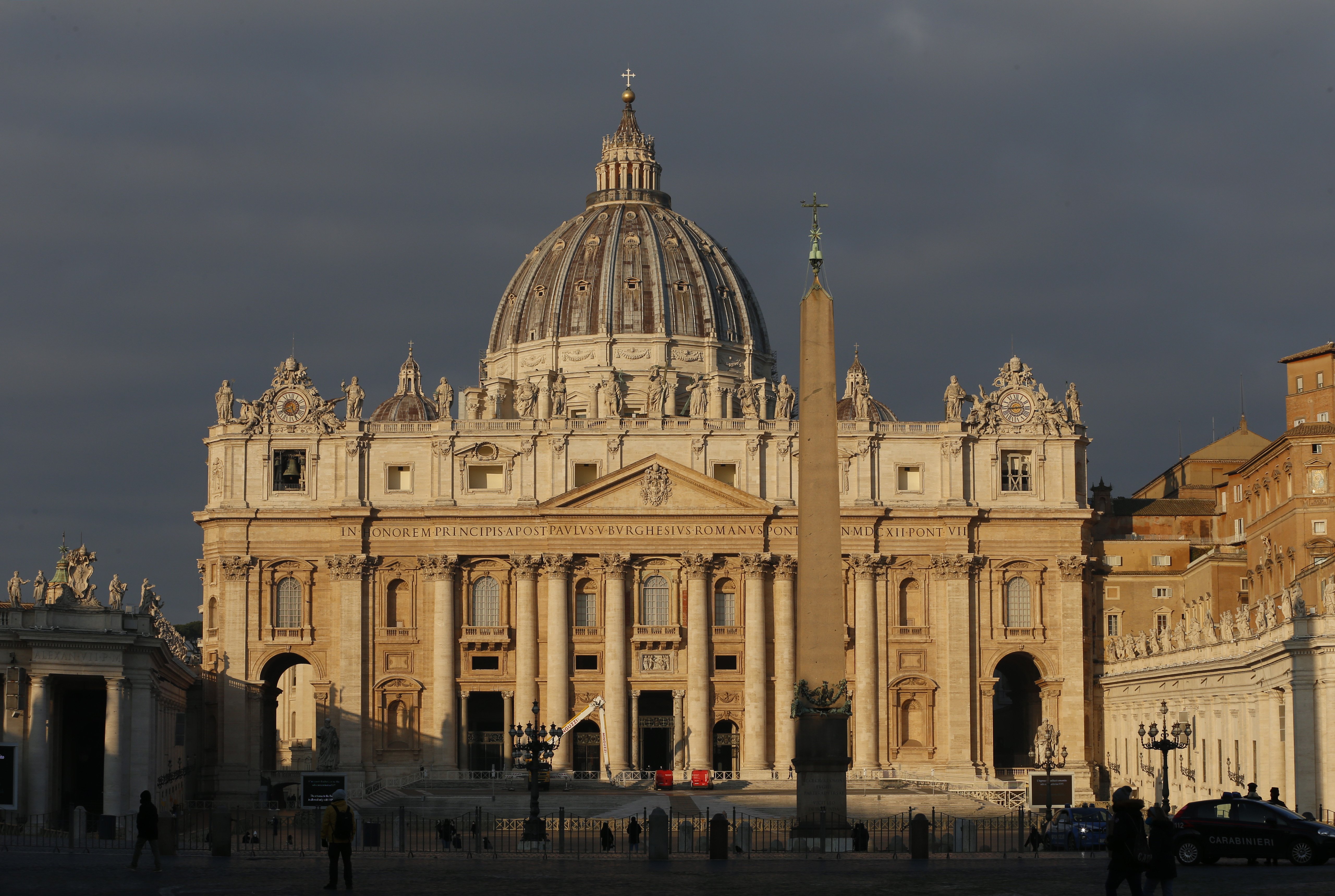 St. Peter's Basilica is pictured at the Vatican Jan. 26, 2022. (CNS photo/Paul Haring)