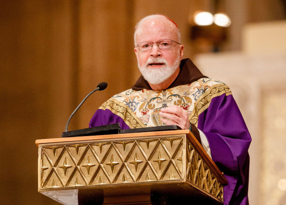 Boston Cardinal Seán P. O'Malley, president of the Pontifical Commission for the Protection of Minors, delivers the homily during the closing Mass of the National Prayer Vigil for Life Jan. 21, 2020