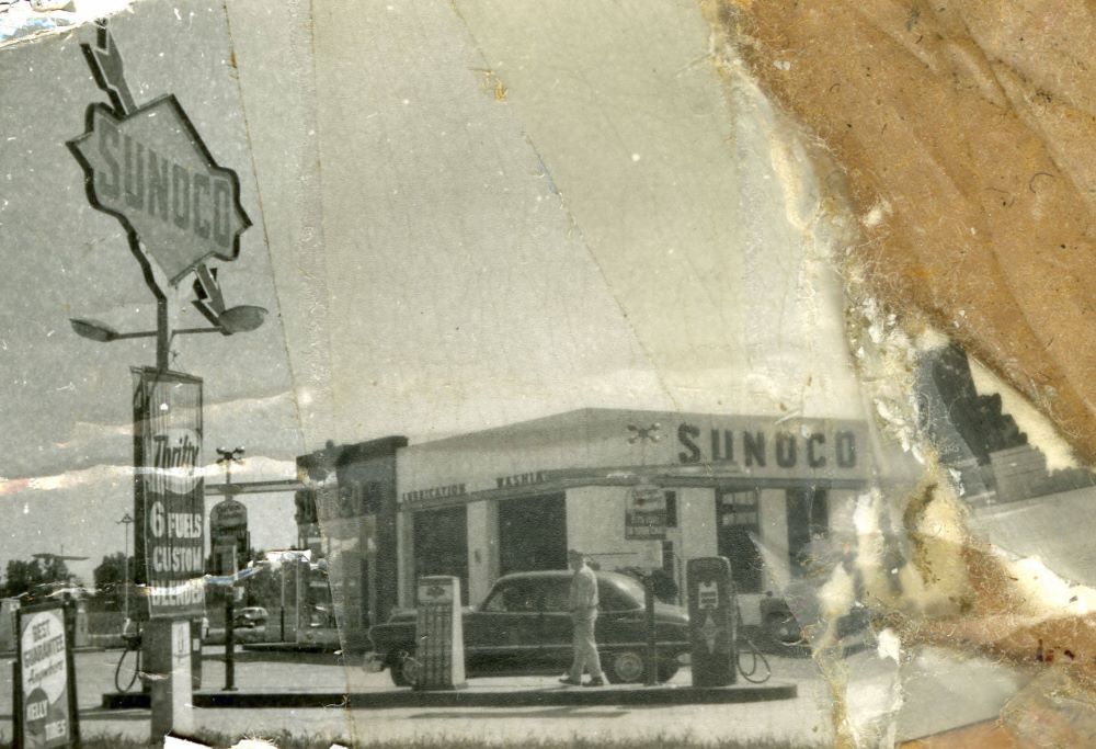 Sunoco service station in Toledo, Ohio