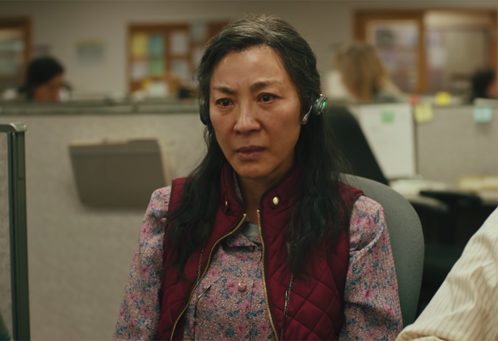Michelle Yeoh in "Everything Everywhere All at Once" (NCR screenshot/YouTube/A24)