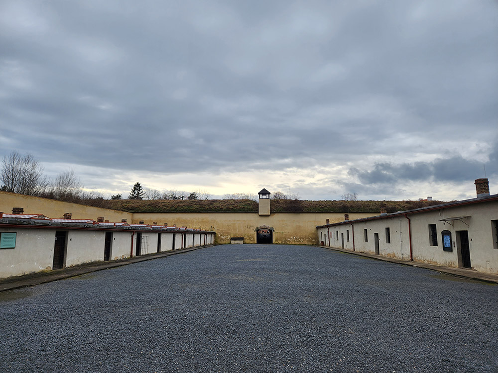 The prison camp in the Czech Republic known in German as Theresienstadt. (NCR photo/Chris Herlinger)