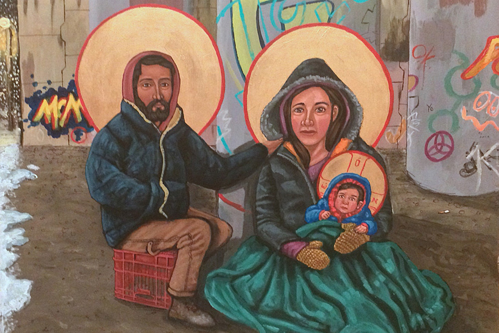 "Holy Family of the Streets," by Kelly Latimore