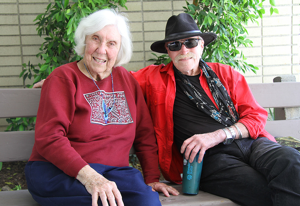 Catherine Morris and Jeff Dietrich, spouses and "coconspirators" at the Los Angeles Catholic Worker (Courtesy of Los Angeles Catholic Worker)