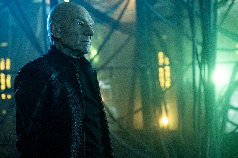 Patrick Stewart as Admiral Jean-Luc Picard in "Star Trek: Picard" on Paramount+. (Paramount+/Trae Patton)