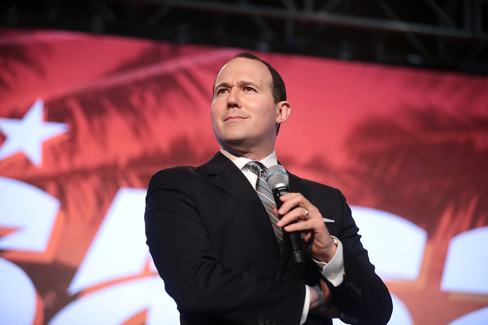 Raymond Arroyo speaks at the 2018 Student Action Summit hosted by Turning Point USA at the Palm Beach County Convention Center in West Palm Beach, Florida, on Dec. 21, 2018. (Wikimedia Commons/Gage Skidmore)