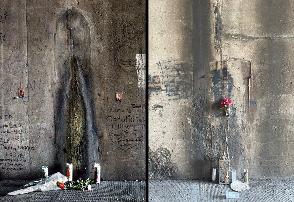 underpass virgin mary