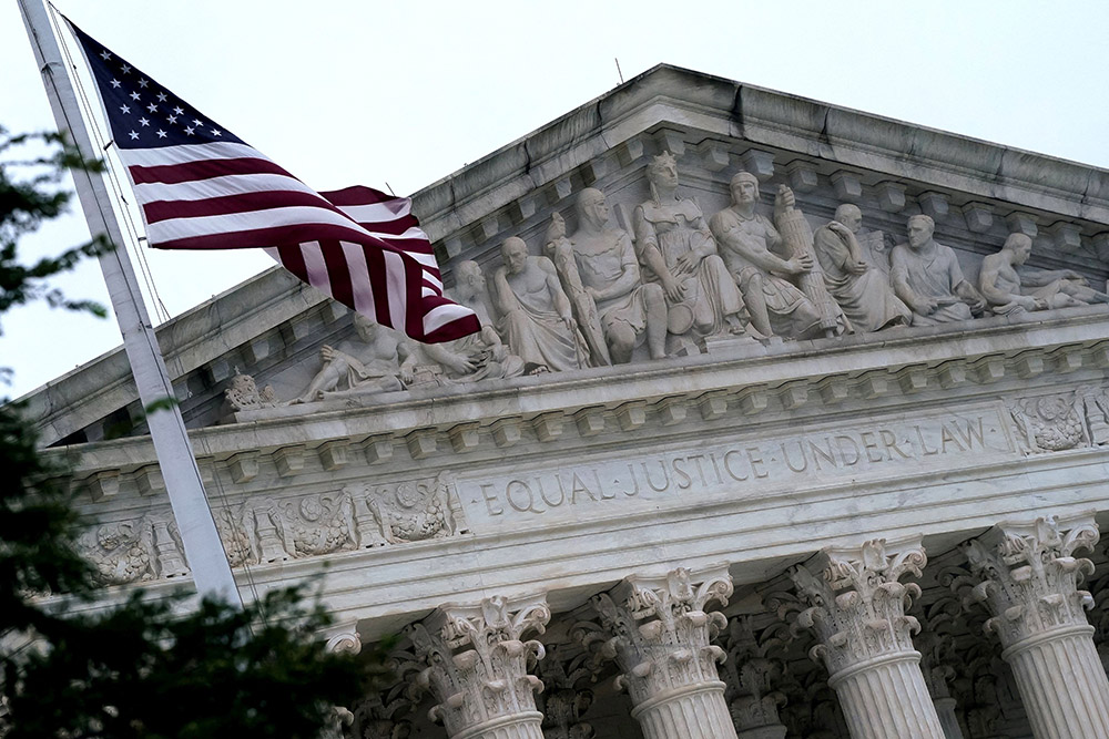 The U.S. Supreme Court building is seen in Washington, D.C., Oct. 2, 2022. (CNS/Reuters/Elizabeth Frantz)
